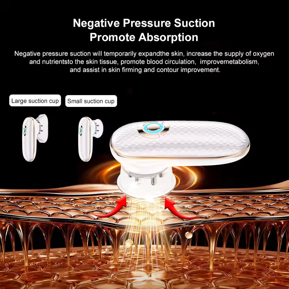 3 IN 1 Body Sculpting Machine Liposuction Massager Body Anti Cellulite Tool Microcurrent Facial Skin Tighten Device Fat Burner