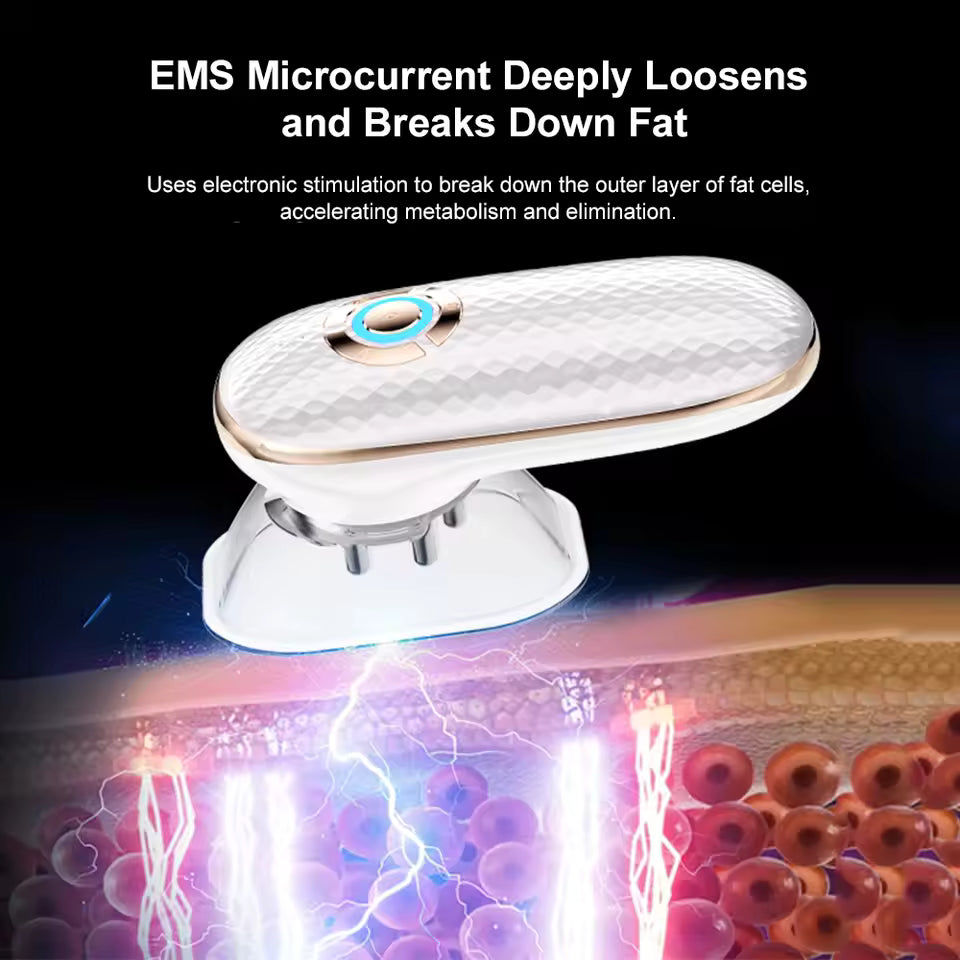 3 IN 1 Body Sculpting Machine Liposuction Massager Body Anti Cellulite Tool Microcurrent Facial Skin Tighten Device Fat Burner