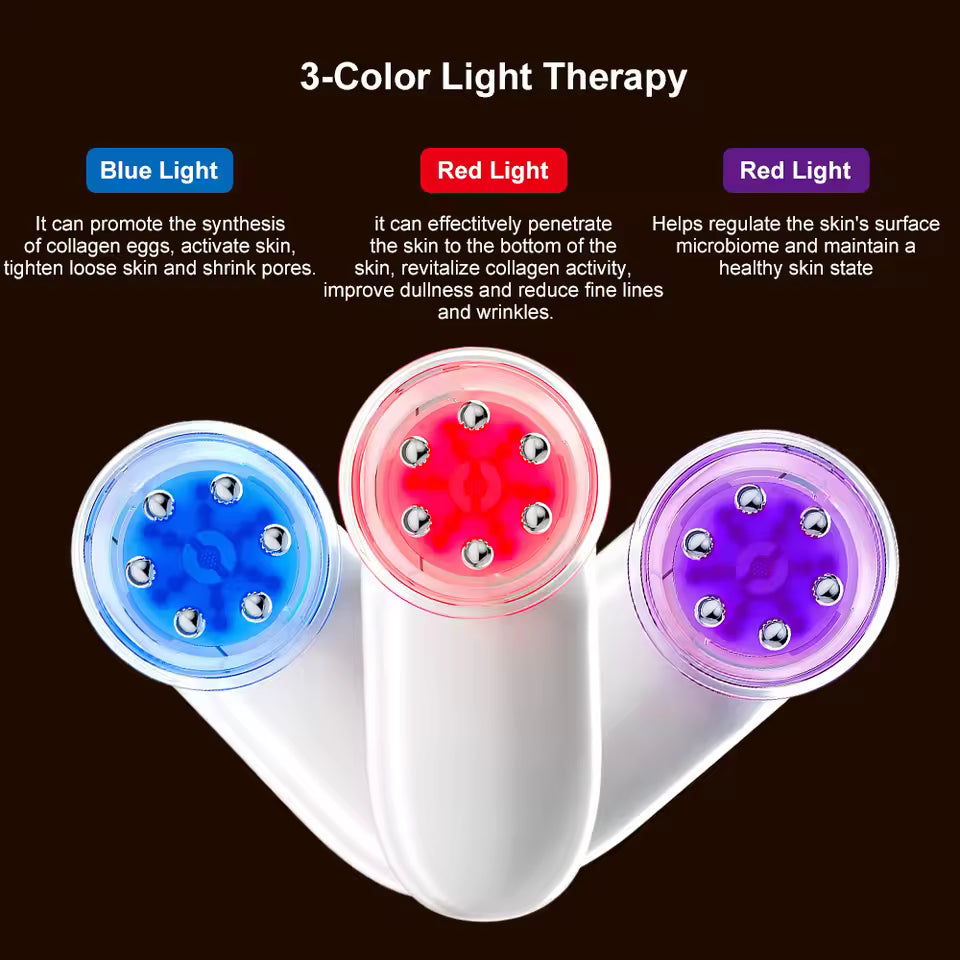 3 IN 1 Body Sculpting Machine Liposuction Massager Body Anti Cellulite Tool Microcurrent Facial Skin Tighten Device Fat Burner